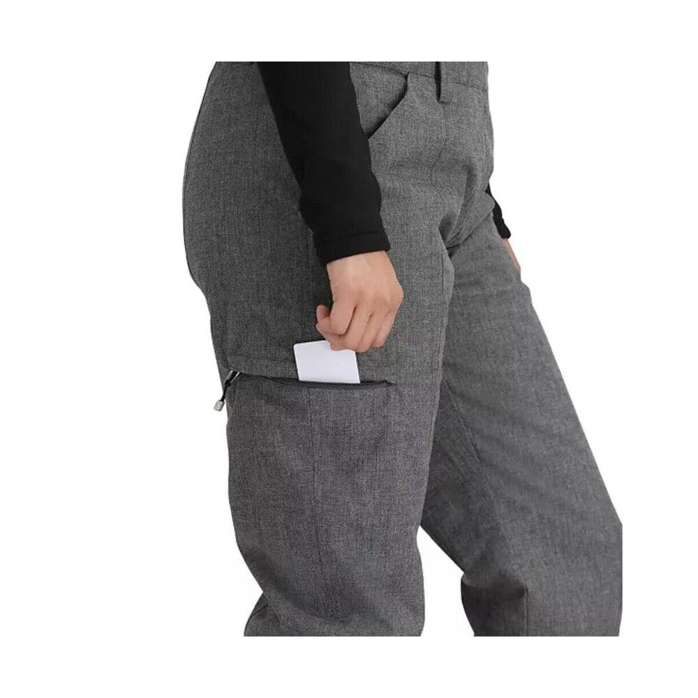 Obermeyer Women's Malta Bib Overalls Charcoal Size 10 | MSRP $ 199 Fast Ship - Picture 8 of 9